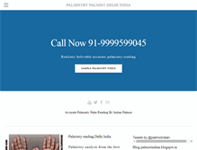 Tablet Screenshot of palmistindian.com